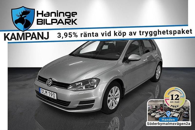 Silver Begagnad 2014 VW Golf VII Halvkombi | 99 900 kr (Marknadspris) - Bild 1/2