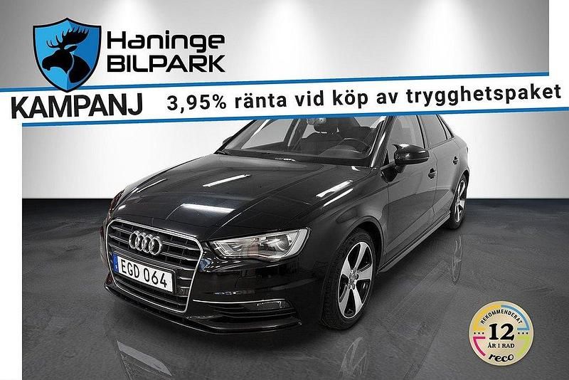 Svart Begagnad 2014 Audi A3 Sedan | 169 900 kr (Dyr) - Bild 1/2
