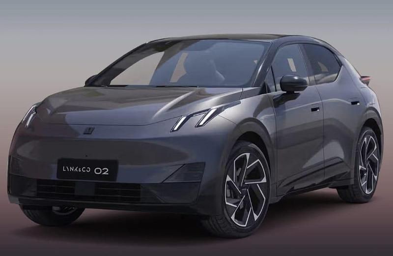 Grå Ny 2025 Lynk & Co 02 SUV | 474 995 kr (Marknadspris) - Bild 1/4