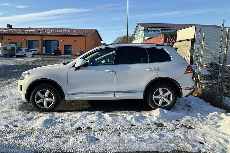 Begagnad VW Touareg 204 HK (150 kW) 2017 Vit SUV