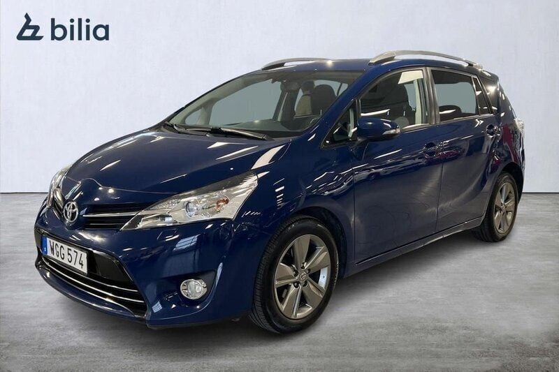 Blå Begagnad 2014 Toyota Verso Edition Minibuss | 144 900 kr (Marknadspris) - Bild 1/3