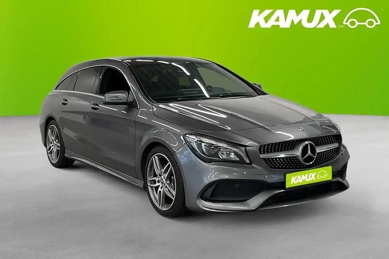 Silver/grå Begagnad 2018 Mercedes CLA180 Shooting Brake AMG Kombi | 224 900 kr (Marknadspris) - Bild 1/4