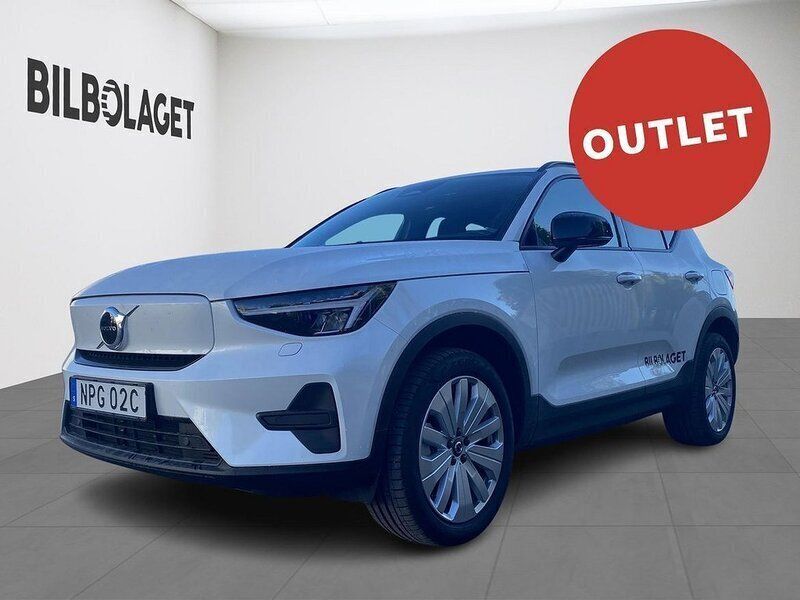 Vit Begagnad 2024 Volvo EX40 Core SUV | 468 500 kr - Bild 1/4