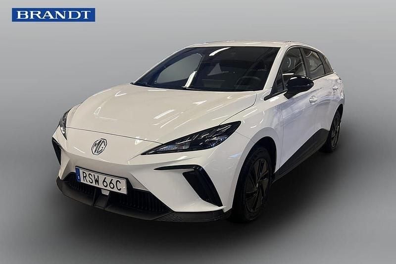 Vit Begagnad 2023 MG MG4 EV Halvkombi | 219 900 kr (Bra pris) - Bild 1/4