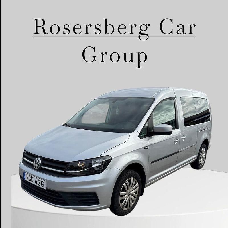 Silver Begagnad 2019 VW Caddy Maxi Life Life Minibuss | 224 875 kr - Bild 1/4
