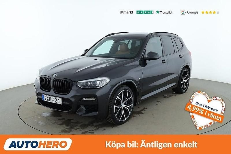 Begagnad BMW X3 M Sport 256 HK (188 kW) 2018 Grå SUV