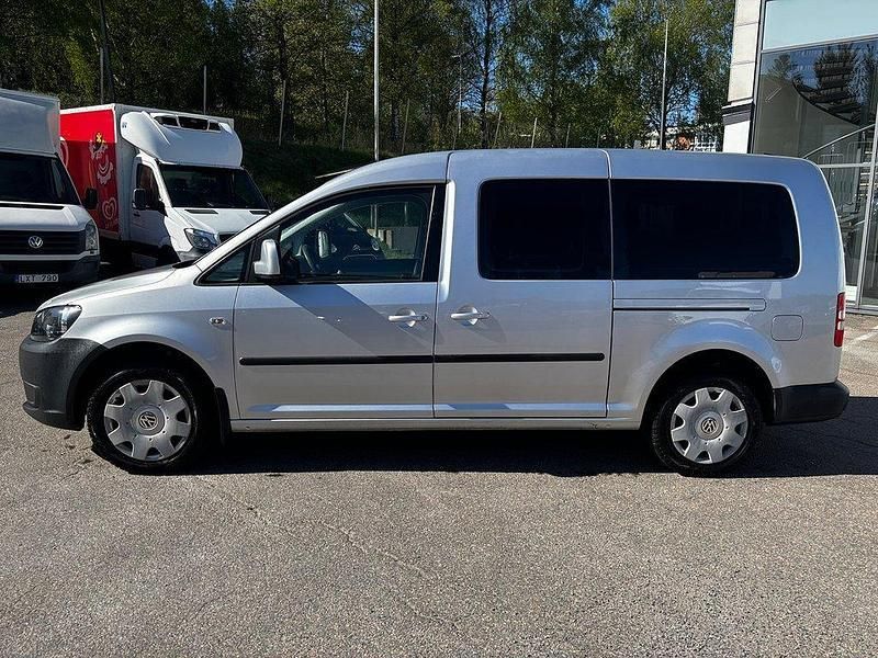 Silver Begagnad 2014 VW Caddy Maxi Life Minibuss | 97 600 kr - Bild 1/1