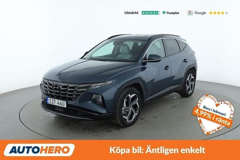 Begagnad Hyundai Tucson Advanced 268 HK (197 kW) 2021 Blå SUV