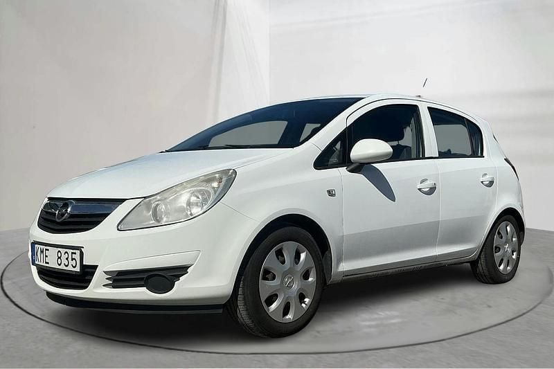 Vit Begagnad 2009 Opel Corsa | 35 000 kr (Bra pris) - Bild 1/4