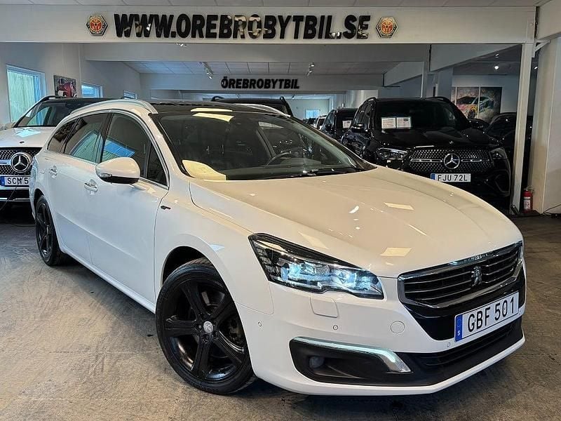 Begagnad Peugeot 508 SW GT-line 204 HK (150 kW) 2015 Vit Kombi