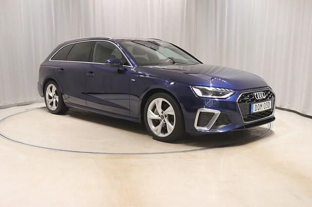 Begagnad Audi A4 S-Line 204 HK (150 kW) 2023 Blå Kombi