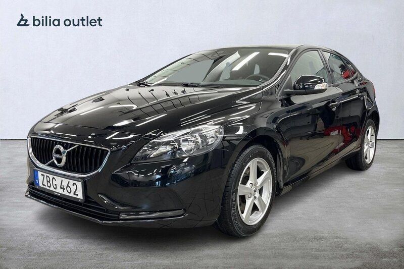 Svart Begagnad 2017 Volvo V40 Business Edition Kombi | 169 900 kr (Marknadspris) - Bild 1/3