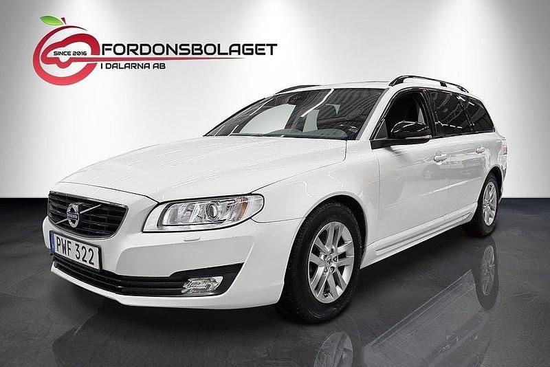 Vit Begagnad 2014 Volvo V70 Dynamic Kombi | 119 900 kr (Marknadspris) - Bild 1/4