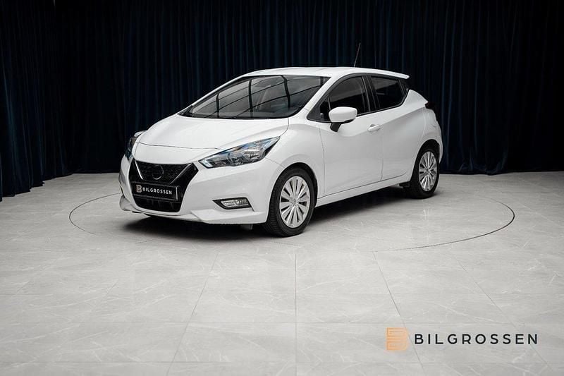 Vit Begagnad 2022 Nissan Micra Halvkombi | 154 900 kr (Marknadspris) - Bild 1/4