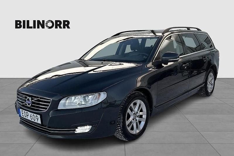 Grå Begagnad 2015 Volvo V70 Kombi | 124 900 kr (Marknadspris) - Bild 1/4