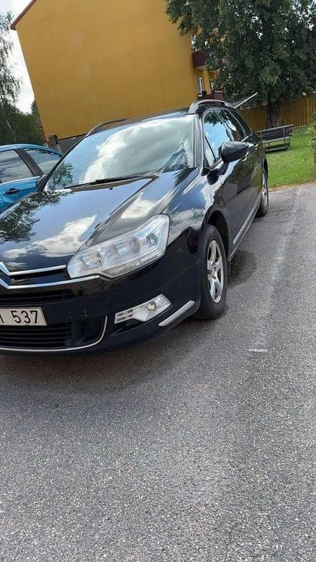 Svart Begagnad 2008 Citroën C5 Kombi | 37 000 kr (Marknadspris) - Bild 1/4