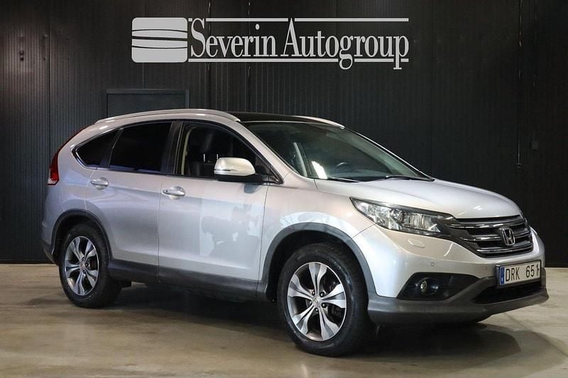 Silver Begagnad 2013 Honda CR-V Executive SUV | 139 000 kr (Dyr) - Bild 1/4