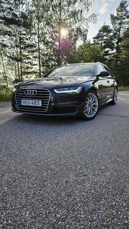 Grå Begagnad 2016 Audi A6 Ambition Kombi | 230 000 kr (Dyr) - Bild 1/4