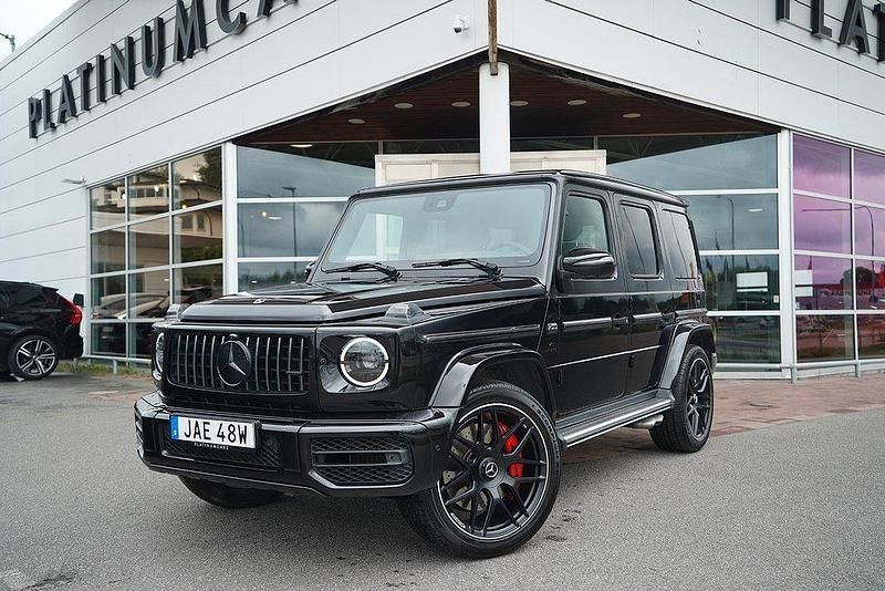 Svart Begagnad 2022 Mercedes G63 AMG AMG SUV | 1 899 000 kr (Marknadspris) - Bild 1/4