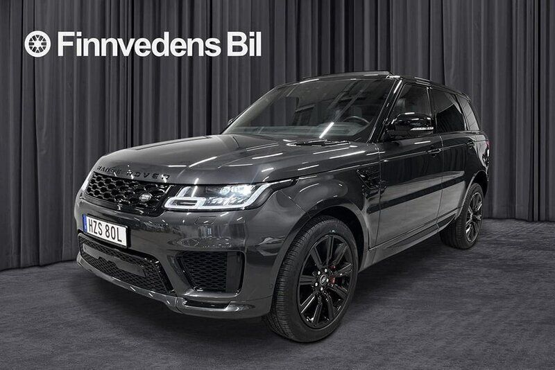 Grå Begagnad 2021 Land Rover Range Rover Sport HSE SUV | 748 800 kr (Marknadspris) - Bild 1/4