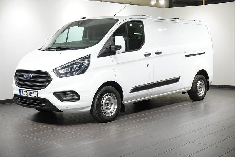 Frozen white Begagnad 2021 Ford Transit Custom Trend Van | 206 125 kr (Marknadspris) - Bild 1/4