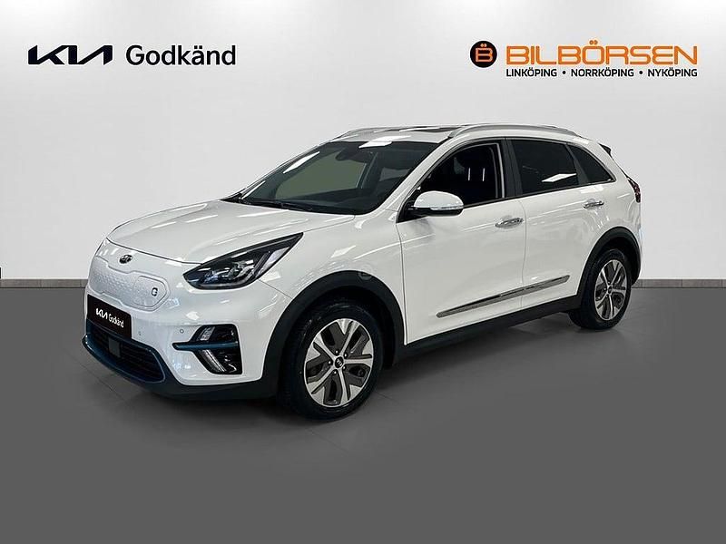 Vit (clear white) Begagnad 2020 Kia e-Niro Advance SUV | 279 900 kr (Dyr) - Bild 1/4
