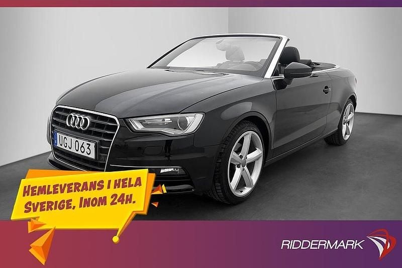 Svart Begagnad 2015 Audi A3 Comfort Cab | 189 900 kr - Bild 1/3