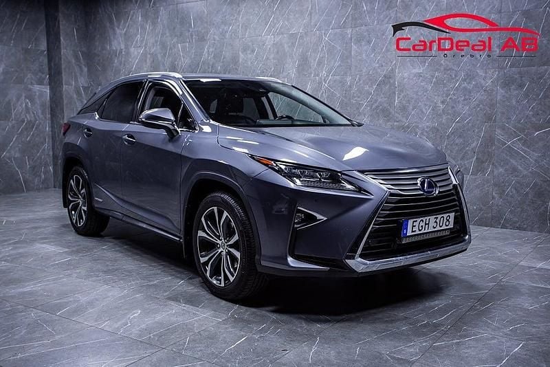 Grå Begagnad 2016 Lexus RX450h Executive Line SUV | 279 800 kr (Marknadspris) - Bild 1/4