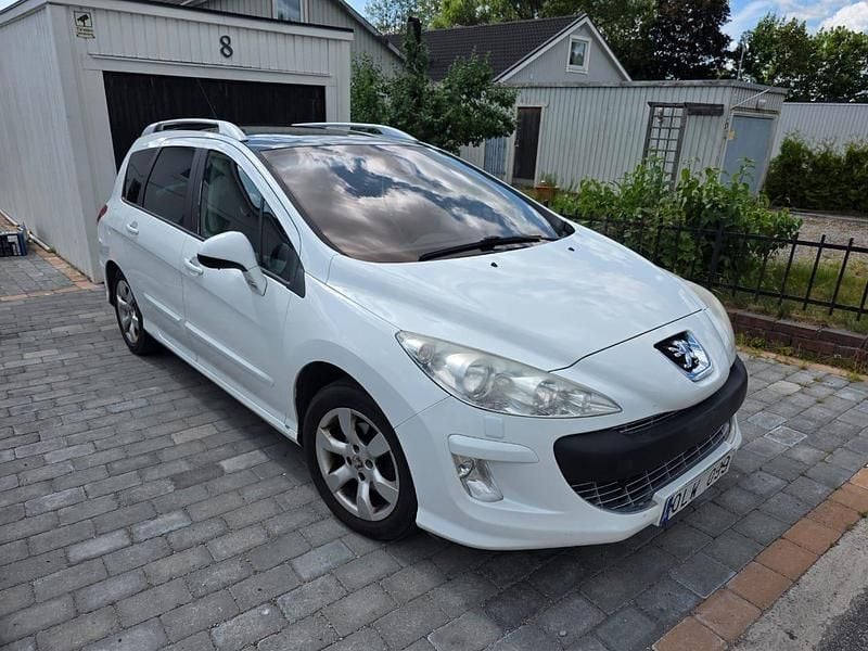 Vit Begagnad 2010 Peugeot 308 Kombi | 27 000 kr (Bra pris) - Bild 1/4