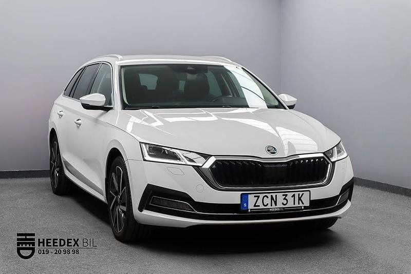 Begagnad Skoda Octavia Style 204 HK (150 kW) 2020 Vit Kombi