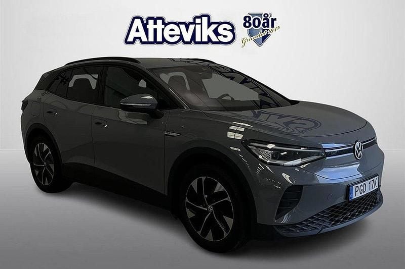 Grå Begagnad 2022 VW ID.4 Pro Performance SUV | 319 000 kr (Superpris) - Bild 1/4