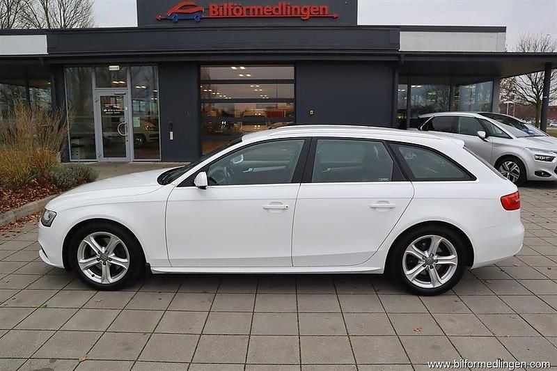 Vit Begagnad 2013 Audi A4 Sport Kombi | 94 900 kr (Marknadspris) - Bild 1/4