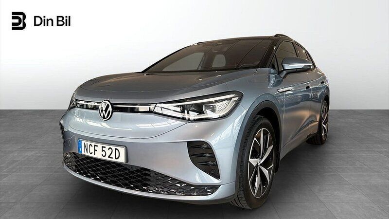 Blå Begagnad 2022 VW ID.4 GTX SUV | 369 900 kr (Bra pris) - Bild 1/4