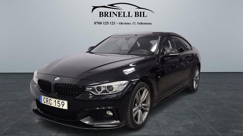 Svart Begagnad 2014 BMW 420 Gran Coupé M Sport Sportkupé | 249 900 kr (Lite dyr) - Bild 1/4