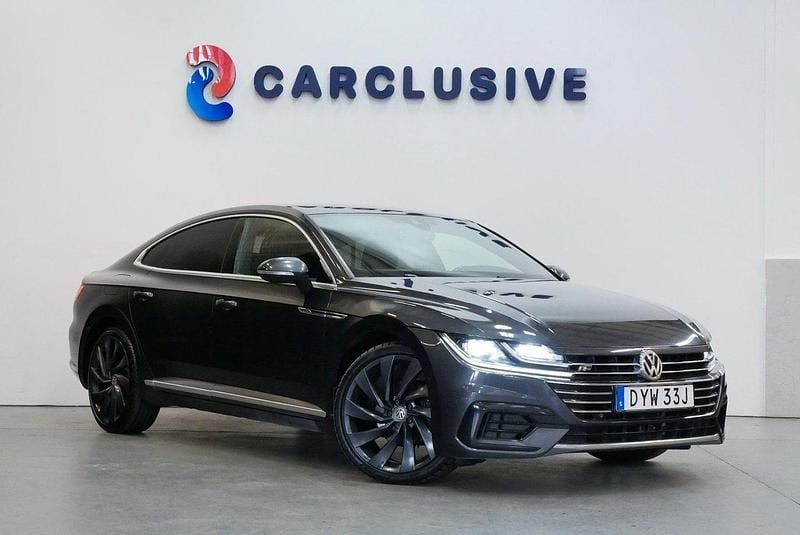 Mörkgrå Begagnad 2019 VW Arteon GT Halvkombi | 238 800 kr (Lite dyr) - Bild 1/4