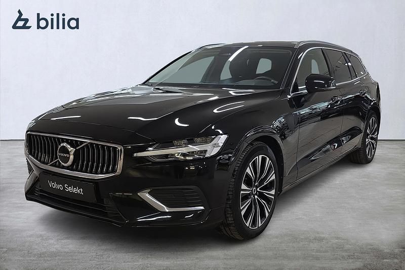 Svart Begagnad 2023 Volvo V60 Kombi | 389 000 kr (Marknadspris) - Bild 1/3