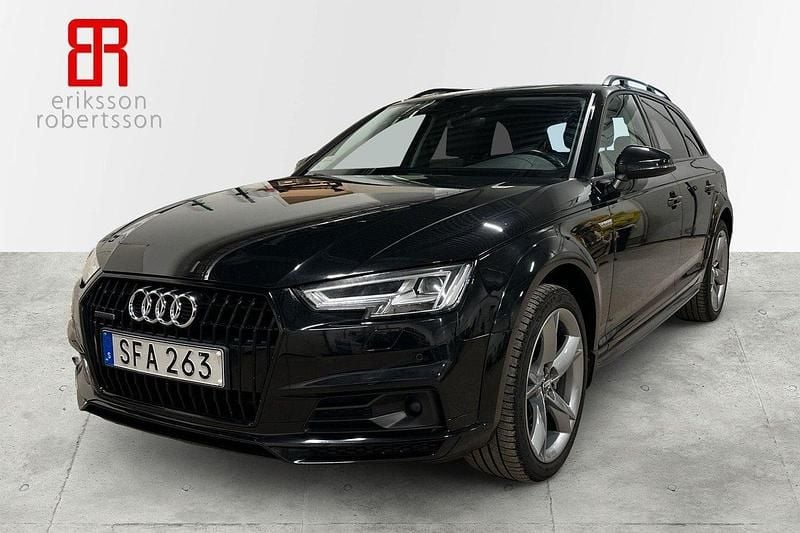 Svart Begagnad 2018 Audi A4 Allroad Kombi | 239 900 kr (Marknadspris) - Bild 1/4