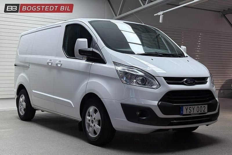 Vit Begagnad 2018 Ford Transit Custom Van | 144 000 kr (Superpris) - Bild 1/4