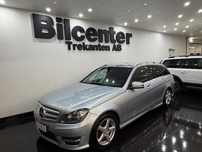 Silver Begagnad 2012 Mercedes C200 Avantgarde Kombi | 99 900 kr (Marknadspris) - Bild 1/4