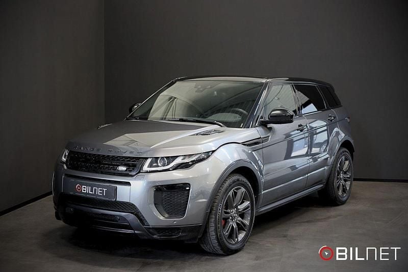 Grå Begagnad 2019 Land Rover Range Rover evoque Dynamic SUV | 279 900 kr (Marknadspris) - Bild 1/4