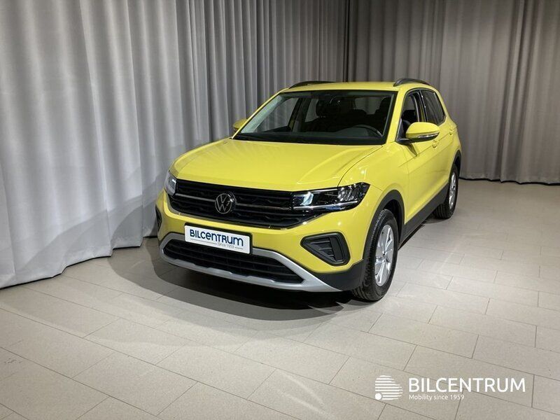 Grape yellow Begagnad 2024 VW T-Cross Life SUV | 249 900 kr (Lite dyr) - Bild 1/4