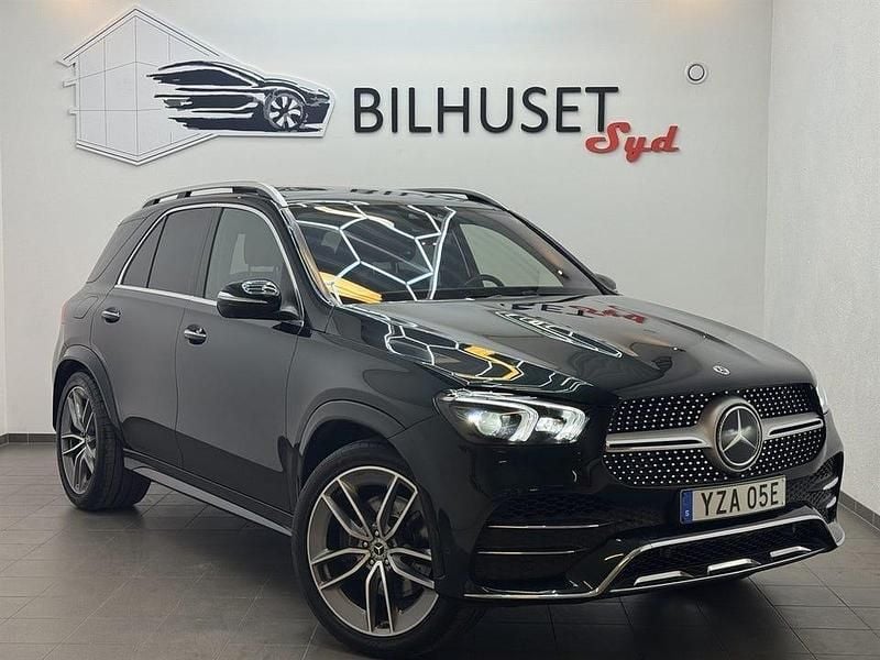 Grön Begagnad 2022 Mercedes GLE400 AMG SUV | 798 500 kr (Lite dyr) - Bild 1/4