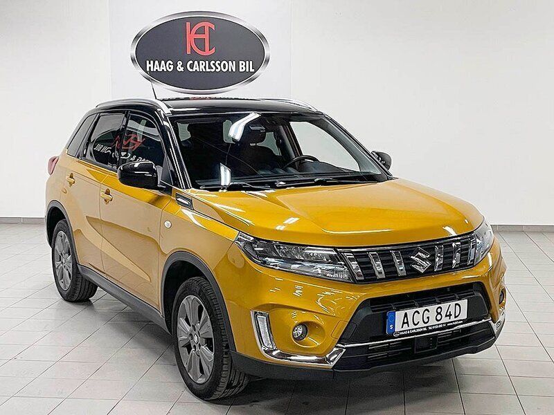 Gul Begagnad 2020 Suzuki Vitara SUV | 199 000 kr (Marknadspris) - Bild 1/4