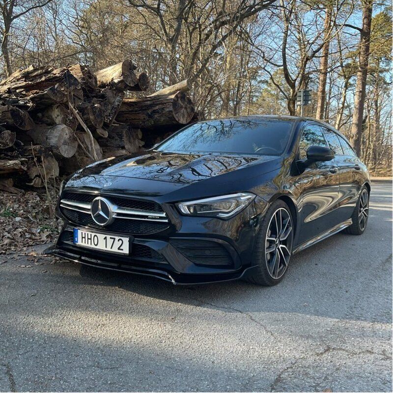 Svart Begagnad 2020 Mercedes CLA35 AMG Shooting Brake AMG Kombi | 385 000 kr - Bild 1/4