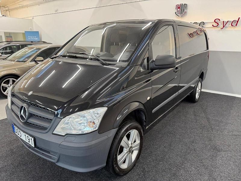 Svart Begagnad 2012 Mercedes Vito Van | 99 900 kr (Lite dyr) - Bild 1/4