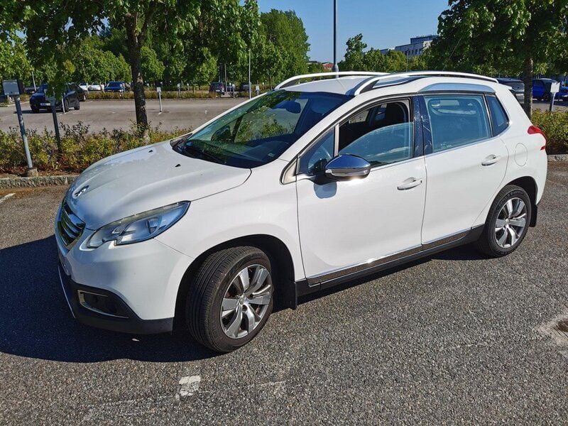 Vit Begagnad 2016 Peugeot 2008 SUV | 95 000 kr (Bra pris) - Bild 1/4