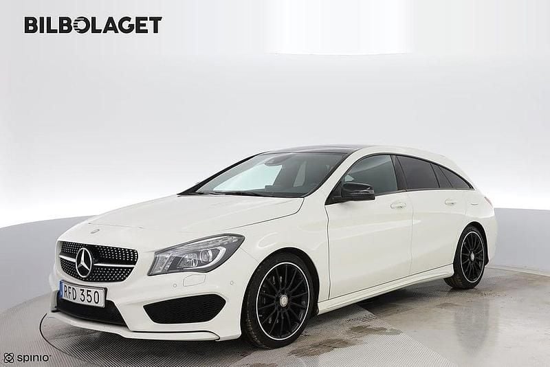 Begagnad Mercedes CLA220 Shooting Brake 177 HK (130 kW) 2016 Vit Kombi
