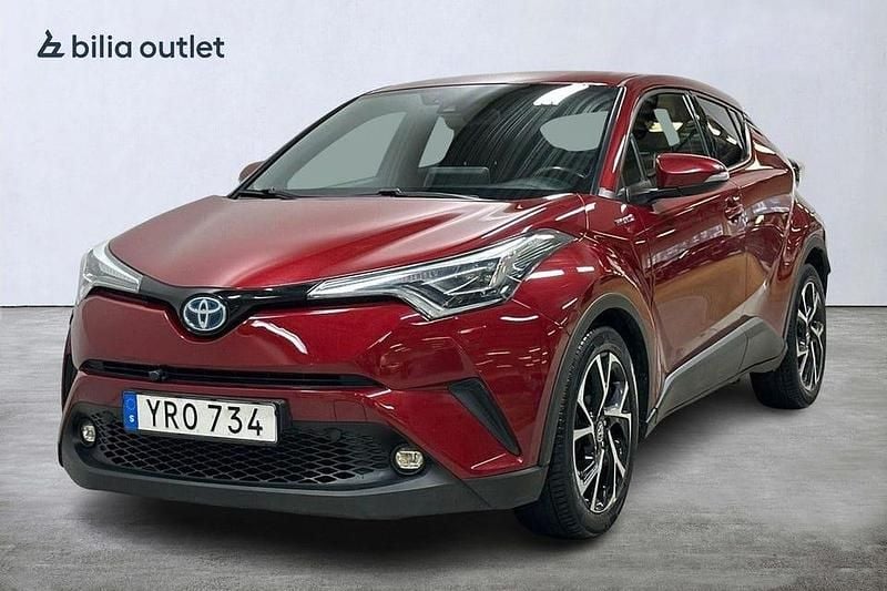 Röd Begagnad 2018 Toyota C-HR Edition SUV | 189 900 kr (Bra pris) - Bild 1/3