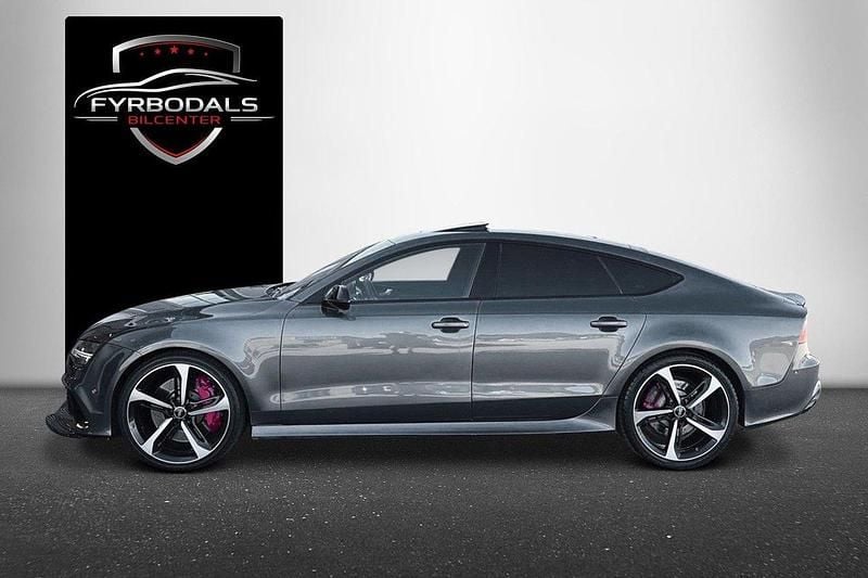 Begagnad Audi RS7 Design 561 HK (412 kW) 2014 Grå Halvkombi