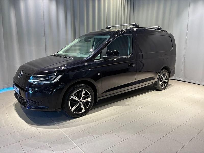 Svart Begagnad 2022 VW Caddy Maxi Minibuss | 309 000 kr (Marknadspris) - Bild 1/4